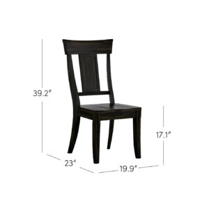 Three Posts™ Fortville Slat Back Side Chair & Reviews | Wayfair